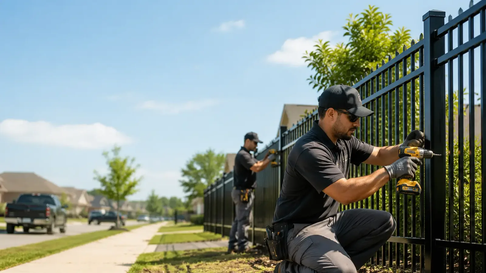 Metal Fence Installation in Wood, PA